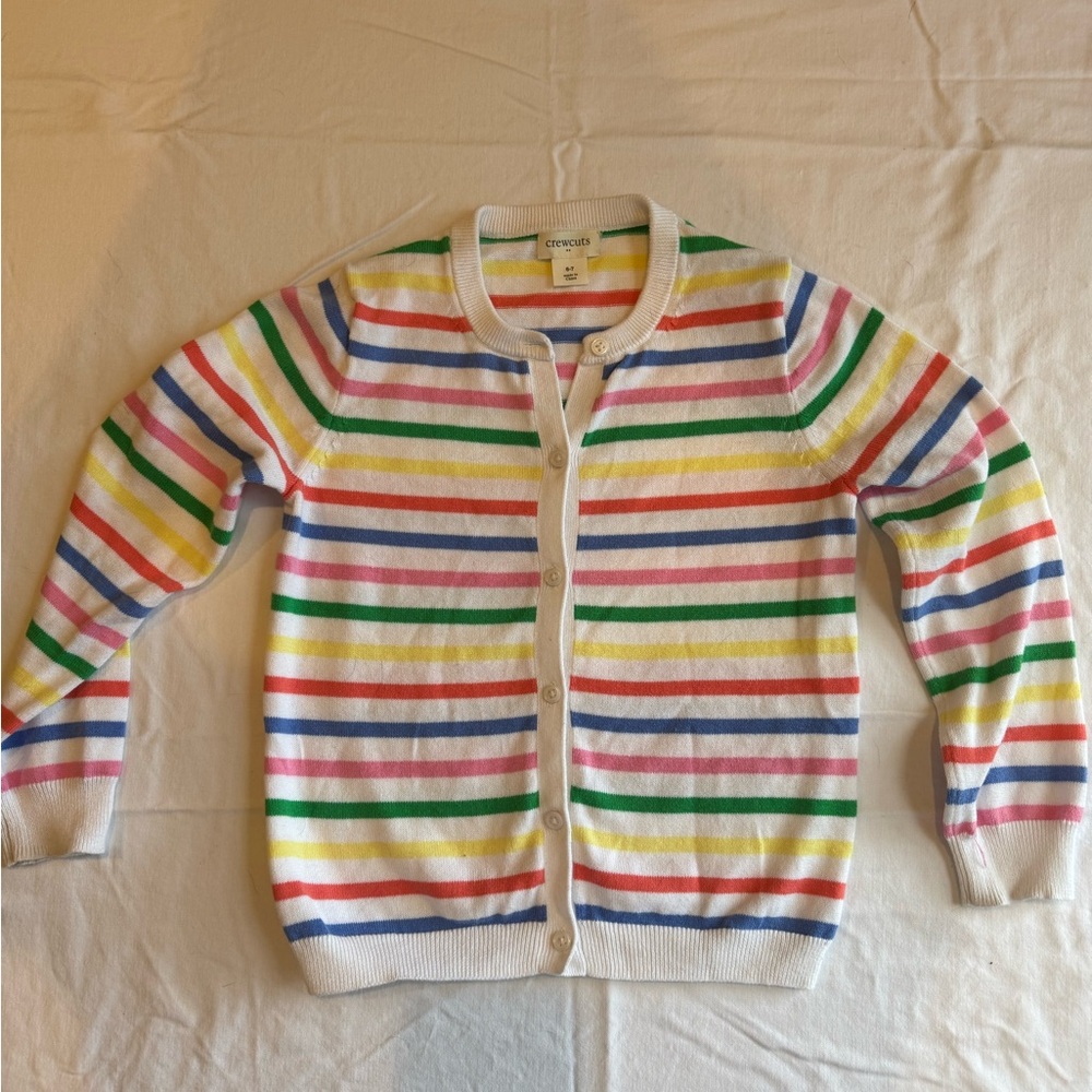 Crewcuts Multicolor Striped Cardigan